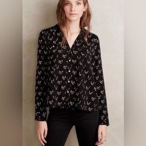 Anthropologie Maeve button down
